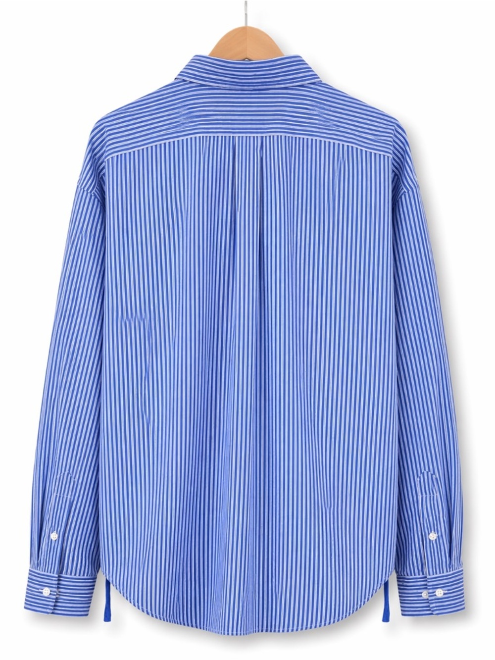 RALPH LAUREN striped button down shirt classic fit blue white - Picture 2 of 7